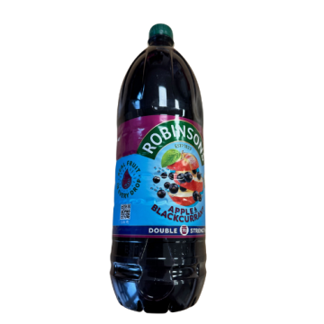 Robinsons Apple & Blackcurrant Squash  double strength- 1.75L