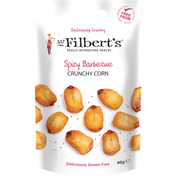 Mr Filbert's Spicy Barbecue Crunchy Corn – 40g x 4 packs