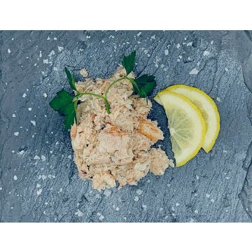 Pasteurised claw crabmeat - 454G