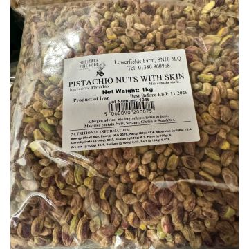 Pistachio nuts with skin - 1KG