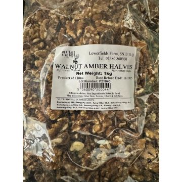 Walnut ambre halves - 1KG