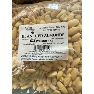 Blanched almonds - 1KG
