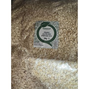Organic gluten free porridge oats - 3KG