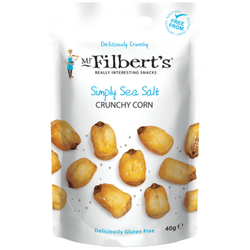 Mr Filbert's Simply Sea Salt Crunchy Corn - 40G x 4 packs