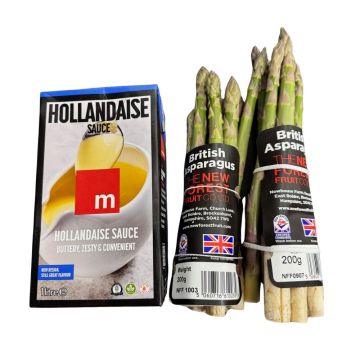 New Forest Asparagus & Hollandaise Sauce Bundle