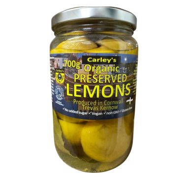 Organic preserved lemons
