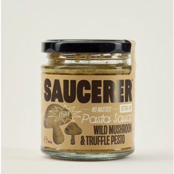 The Saucerer Wild Mushroom & Truffle Oil Pesto - 190g