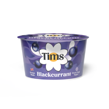 Tims Dairy Greek Style Bio-live blackcurrant yogurt - 175G