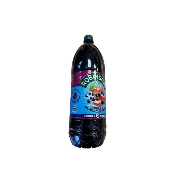 Robinsons apple and blackcurrant double strength cordial