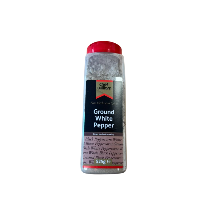 Ground white pepper