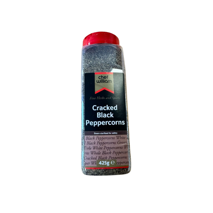 Cracked black pepper