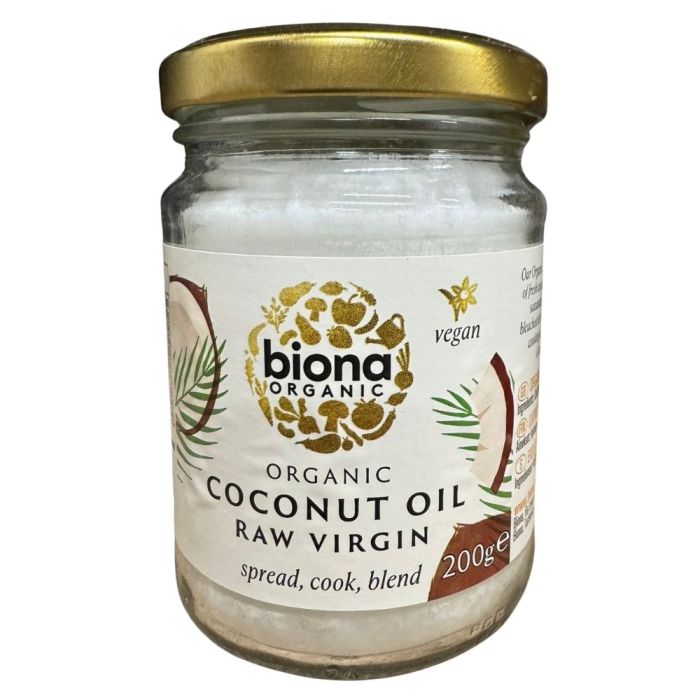 biona organic coconut oil raw virgin