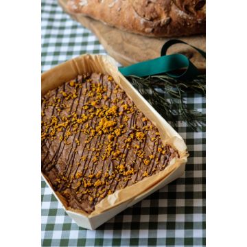 Chocolate Orange Brownie Traybake