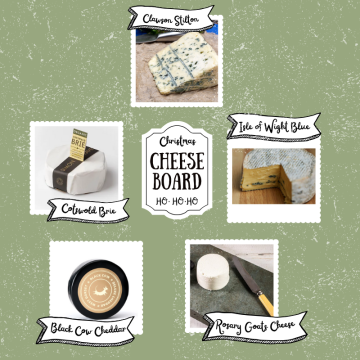 Christmas Cheese Board