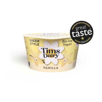 Tims Dairy Greek Style Vanilla Bio-live Yogurt - 175G X  4 PACK